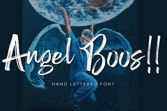 Angel Boos: A Handwritten Font for Editorial Warmth