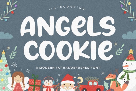 Angels Cookie: A Handwritten Font for Modern Web Design