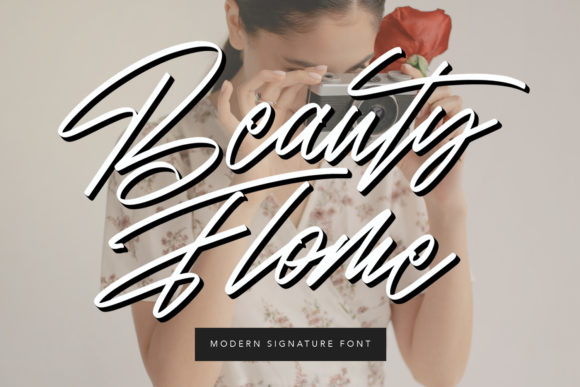 Beauty Flome: The Handwritten Typeface That Elevates Campaign Design