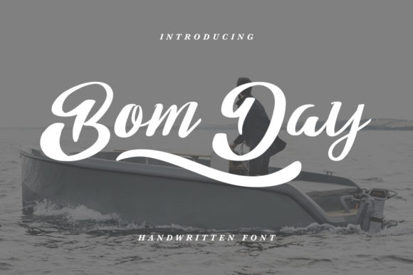 Bom Day Typeface: A Handcrafted Script for Authentic Brand Identity