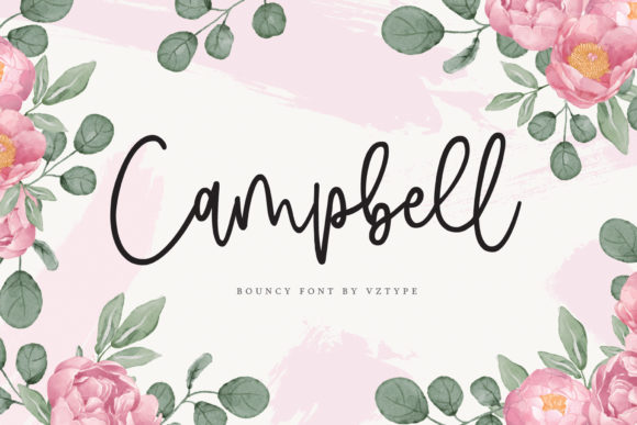 Campbell Font Review: A Modern Script for Chic Branding
