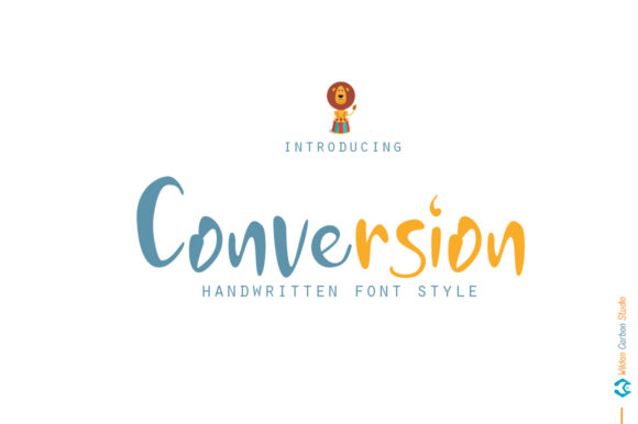 Conversion Font: A Handwritten Typeface That Speaks for Your Brand