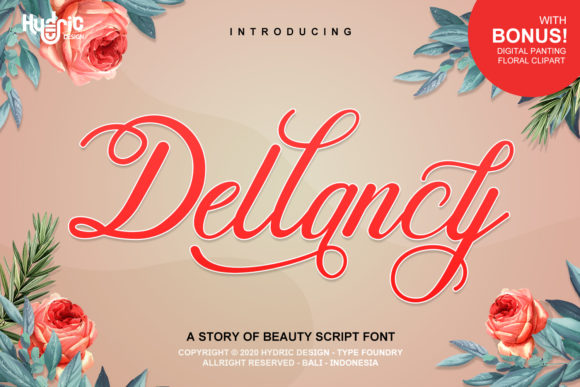Dellancy: A Handwritten Typeface That Elevates Brand Content