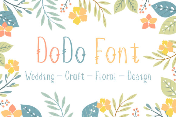 DoDo Typeface: Elevating Editorial Design with Handwritten Elegance