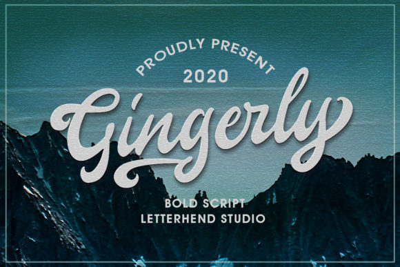 Gingerly Font: A Beautiful Script for Crafters and Product Makers