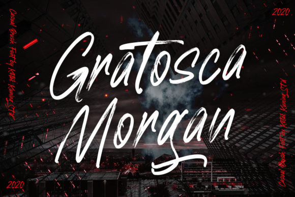 Gratosca Morgan: A Brush Script Review for Modern Brand Identity