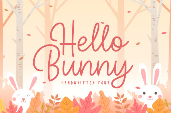 Hello Bunny: The Handwritten Typeface for Charming Brand Identity