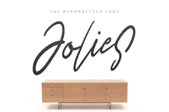 Jolies: A Modern Handwritten Typeface for Editorial Design