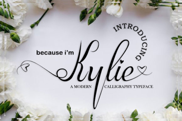 Kylie: A Script Font with Personality for Creative Projects