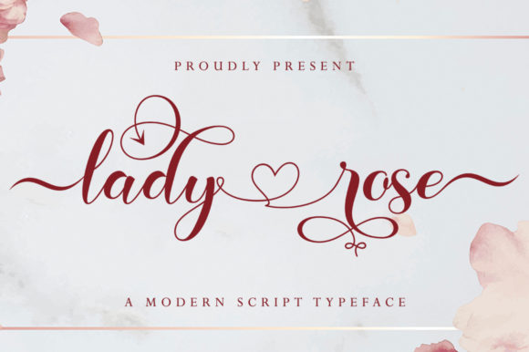 Lady Rose: A Premium Script Font for Campaign Creatives