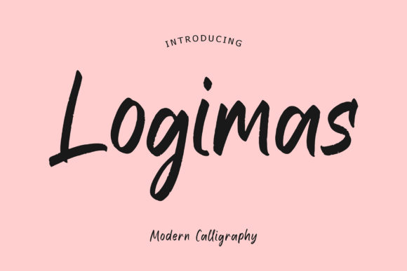Logimas: A Handwritten Typeface That Elevates Brand Design