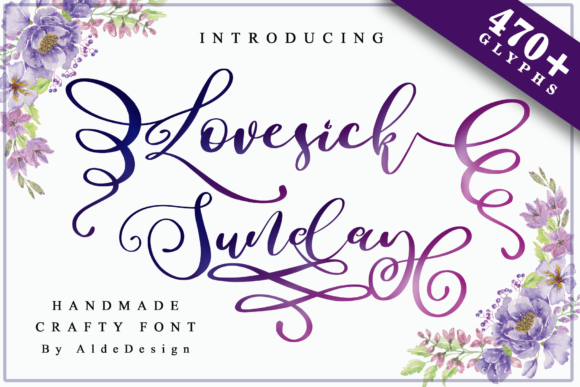 Lovesick Sunday Font Review: Elevating Romantic Campaigns