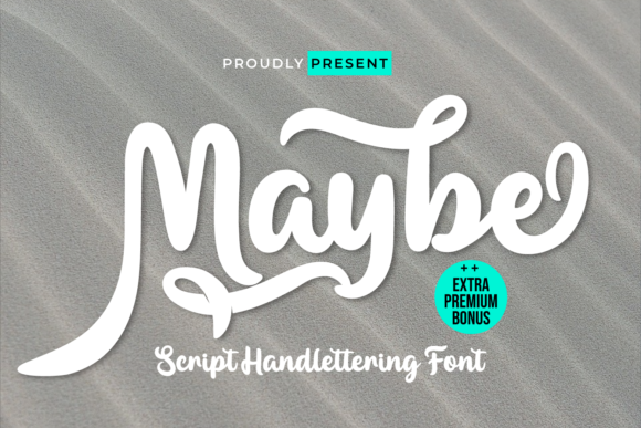 Maybe: A Handwritten Typeface for Editorial Warmth