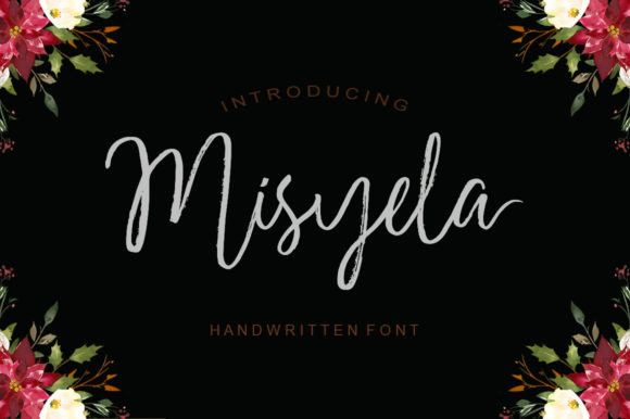 Misyela: A Handwritten Font for Romantic Digital Designs