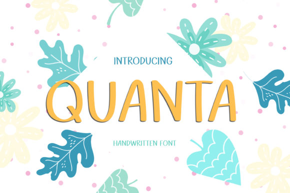 Quanta Handwritten Font: A Bold Script for Editorial Design