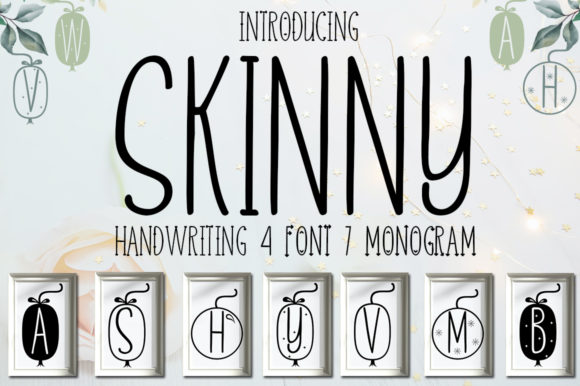 Skinny Typeface: Elevating Digital Brand Identity with Playful Script Design