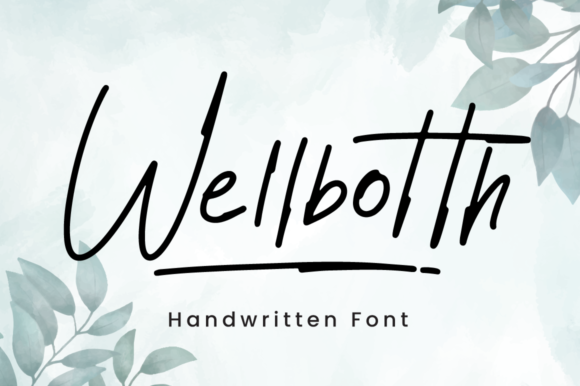 Wellbotth: The Handwritten Font That Elevates Small Business Branding